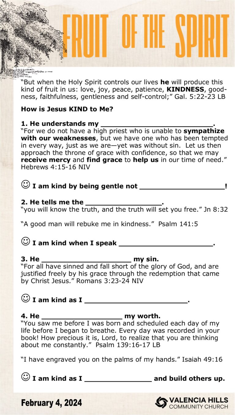 Message Map - Valencia Hills Community Church